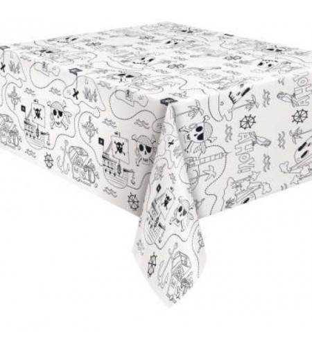 TOALHA CAPITÃO PIRATA COLORIR